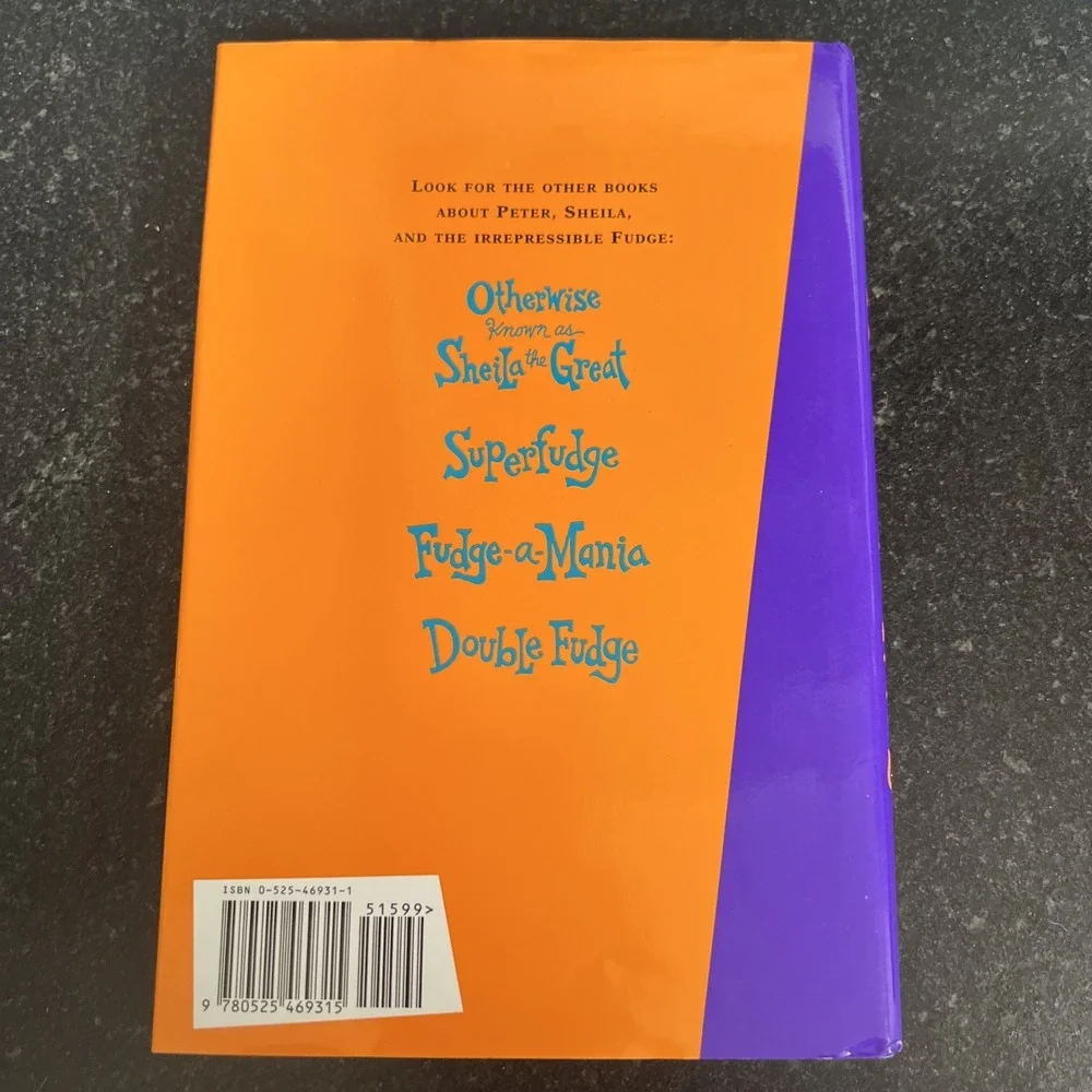 PURE FUDGE: TALES OF A FOURTH GRADE 3‎ Books Set By Judy Blume - Hardcover